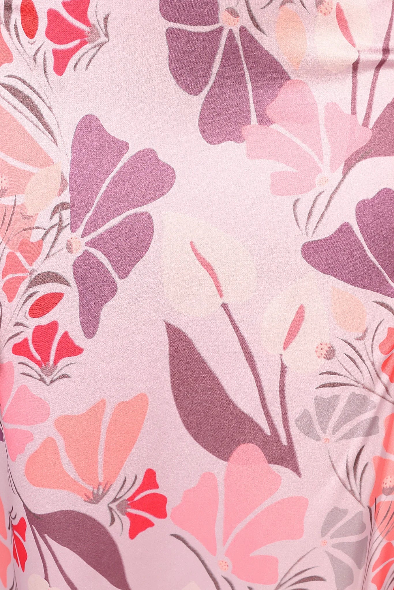 Amelia Halterneck Maxi Dress - Pink Floral