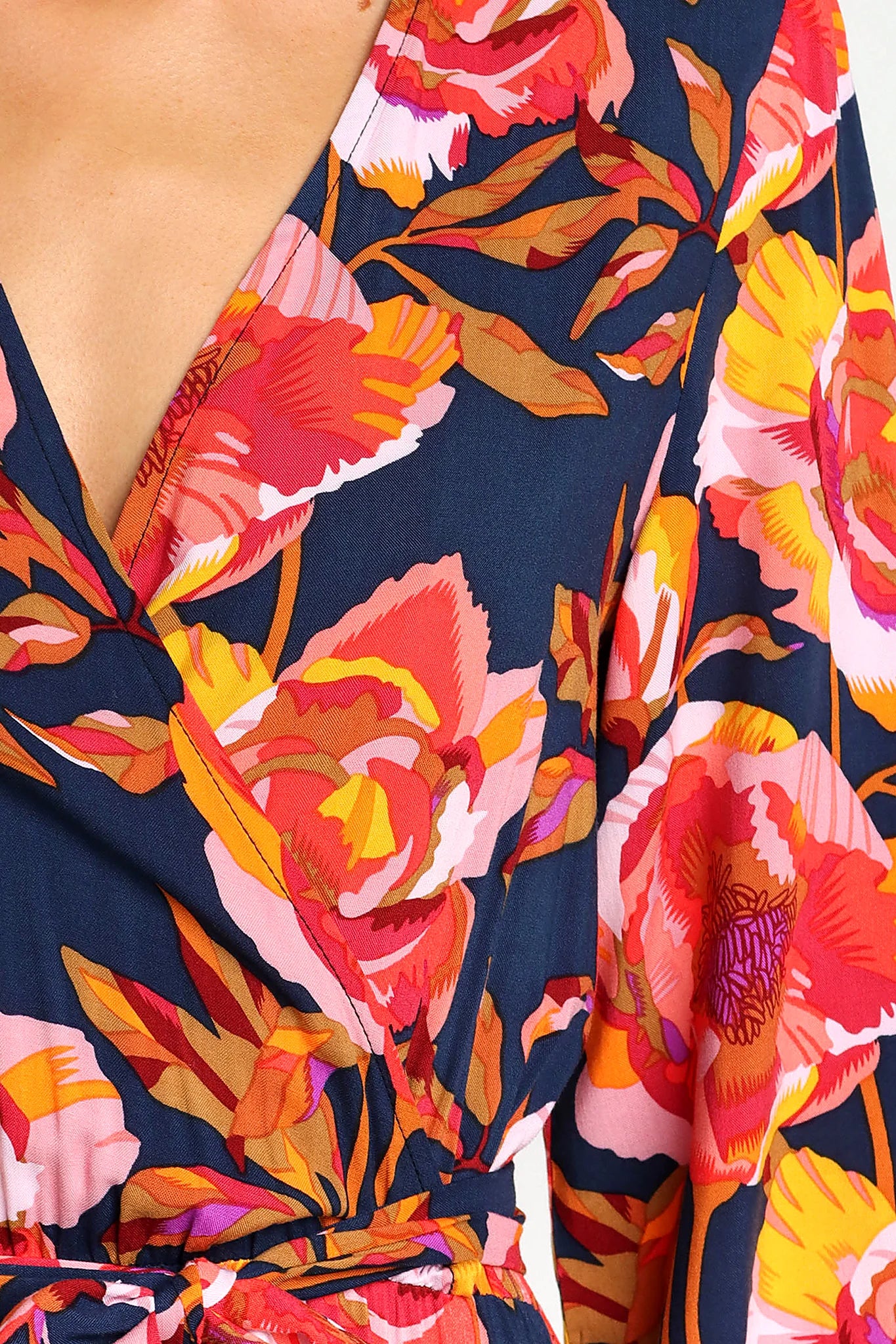 Balsa Dress - Navy Floral