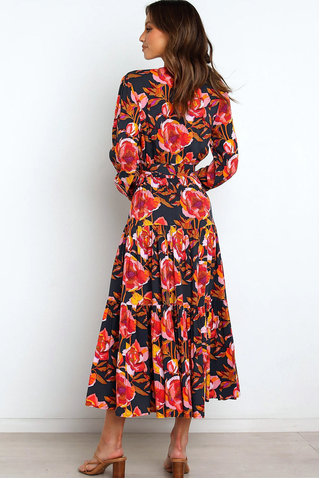 Balsa Dress - Navy Floral