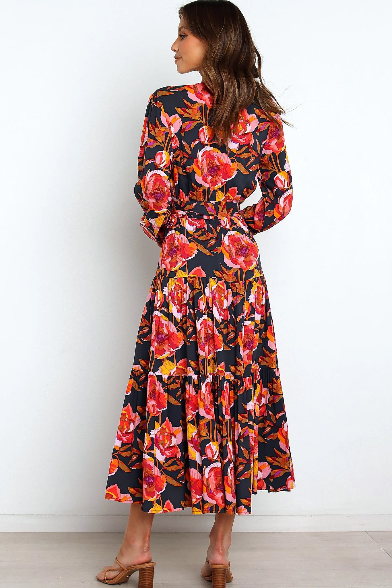 Balsa Dress - Navy Floral