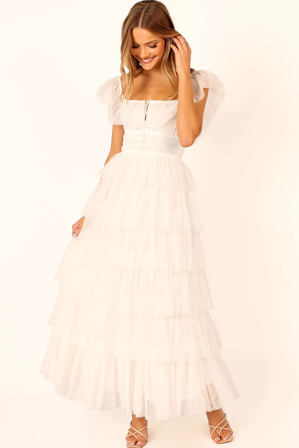 Belle Maxi Dress - Off White