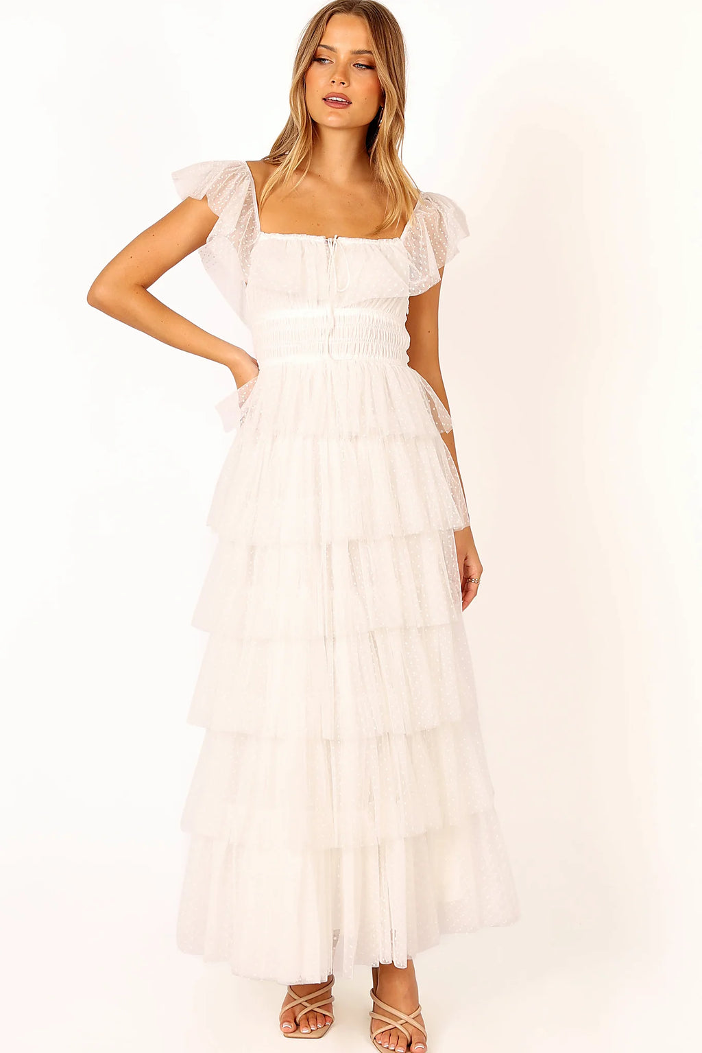 Belle Maxi Dress - Off White