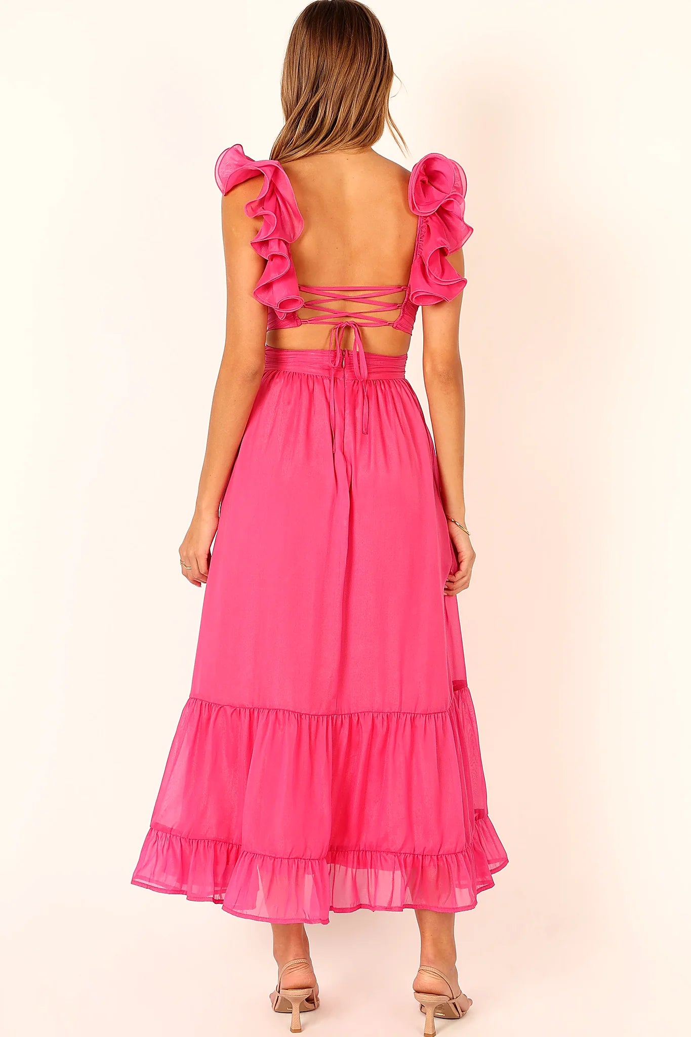 Bonito Midi Dress - Berry