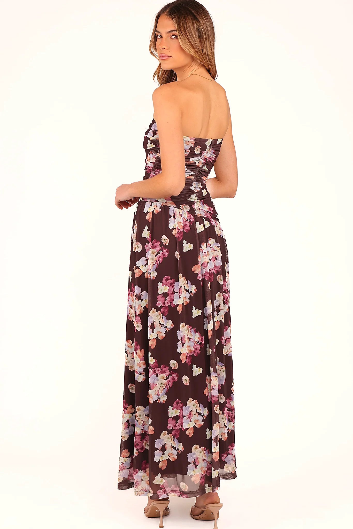 Calypso Maxi Dress - Purple Floral