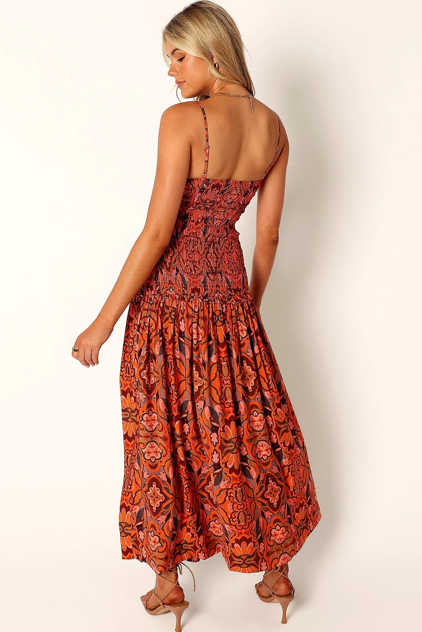 Cecil Midi Dress - Harvest Moon