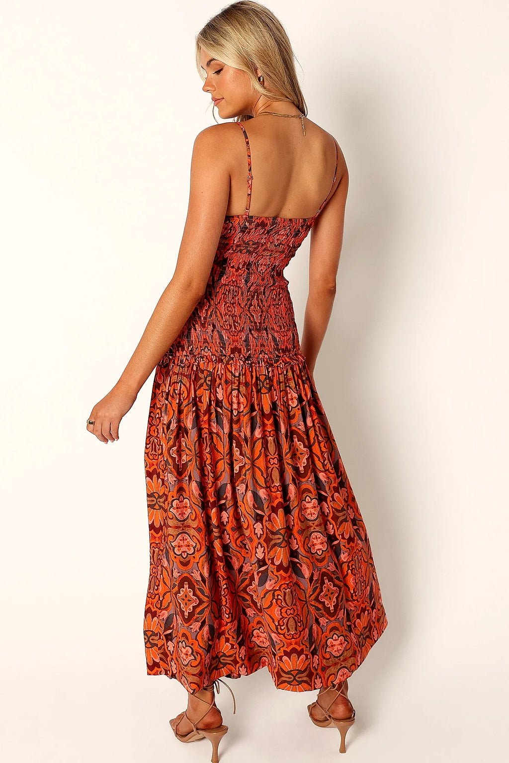 Cecil Midi Dress - Harvest Moon