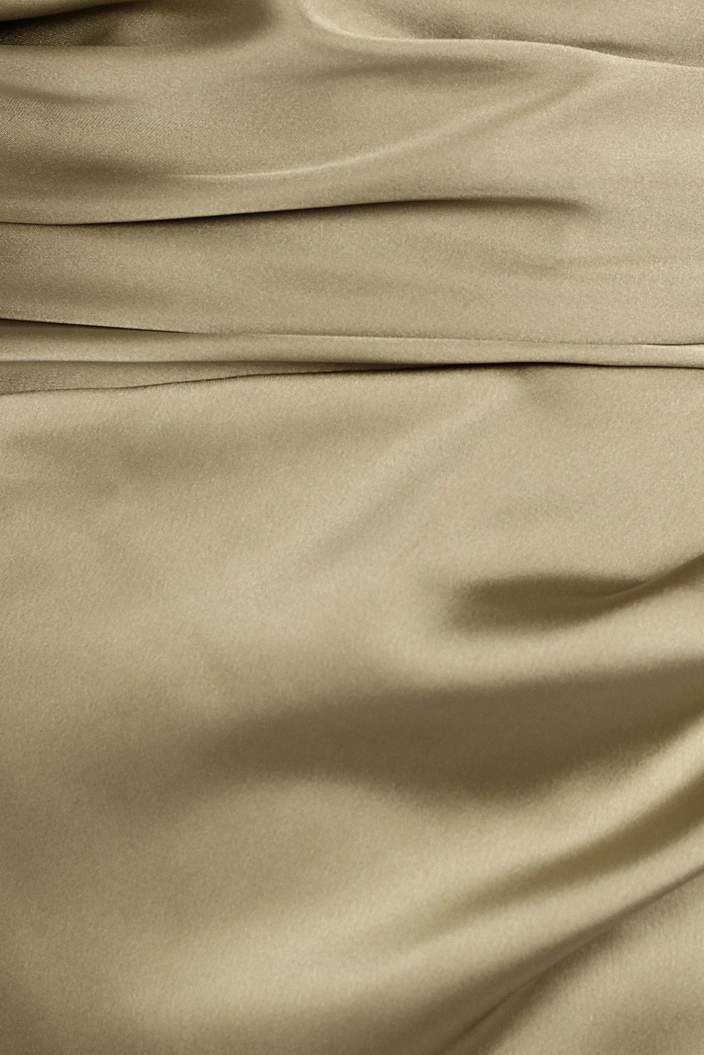 Kara Strapless Maxi Dress - Olive