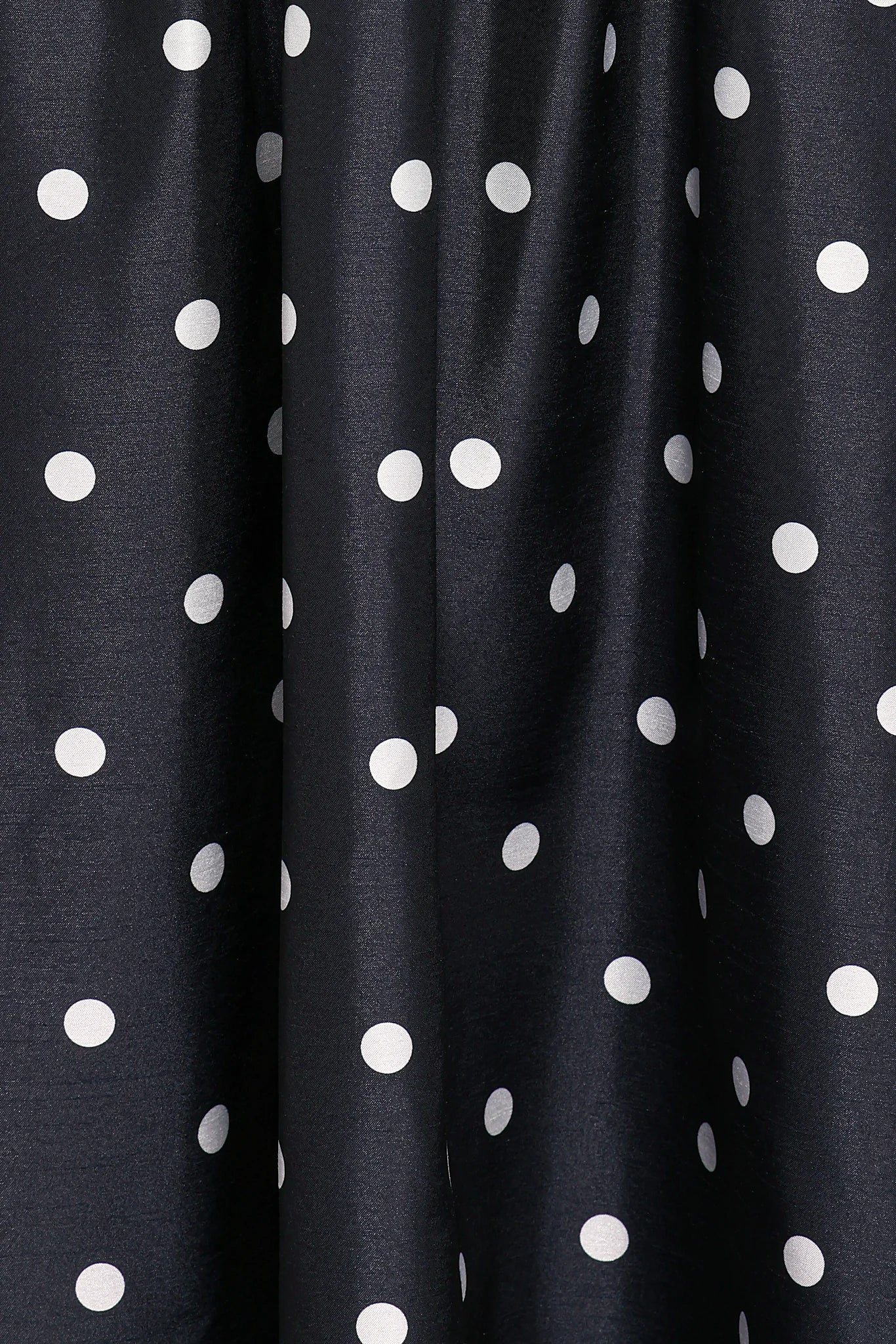 Kimbra Strapless Midi Dress - Black Polka Dot