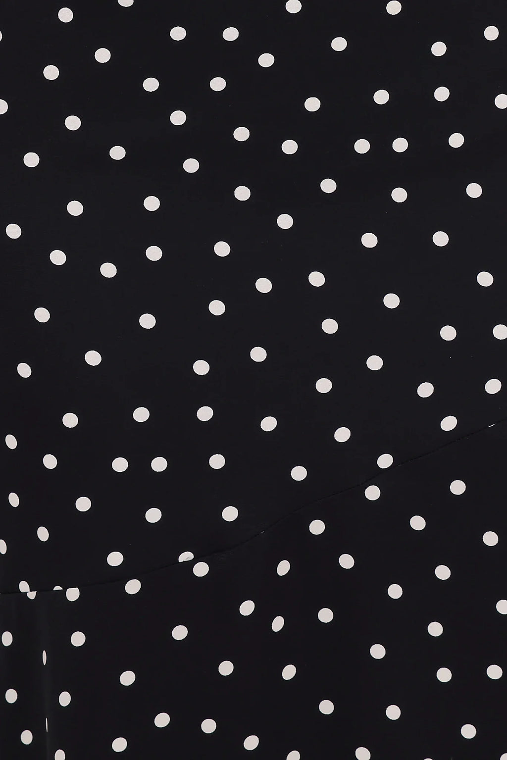 Lexia Midi Dress - Black Polka Dot