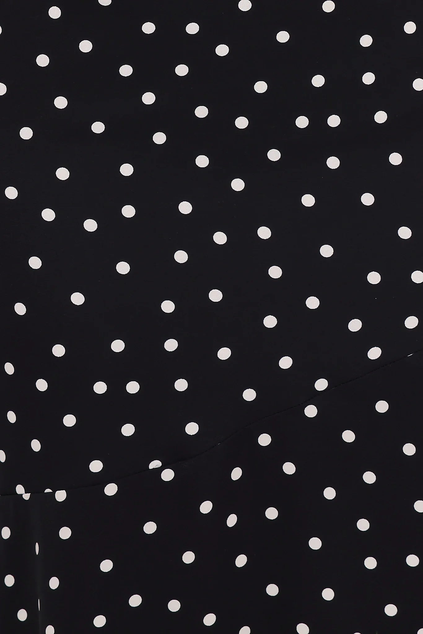Lexia Midi Dress - Black Polka Dot