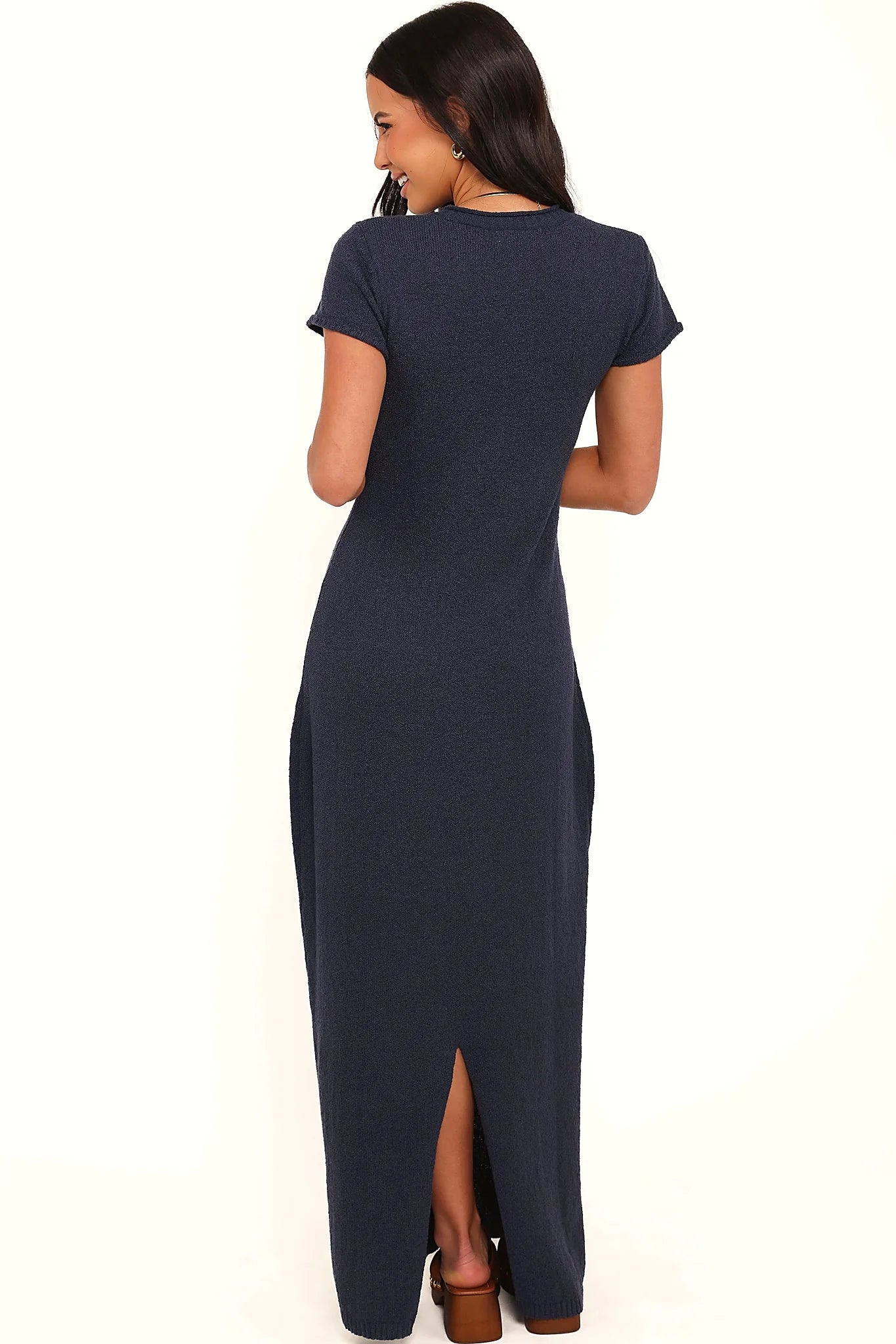 Lowell Knit Maxi Dress - Navy