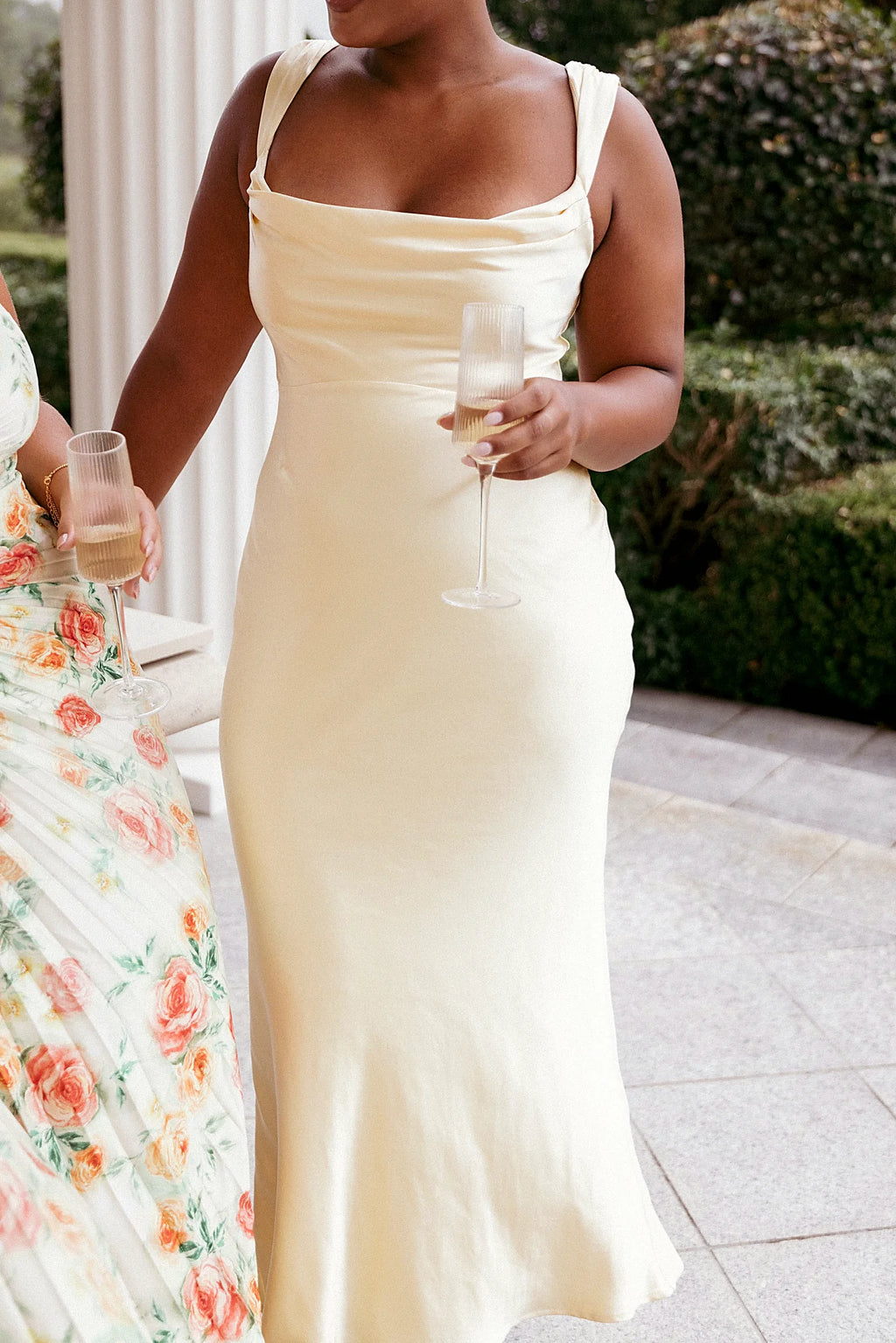 Margot Maxi Dress - Lemon