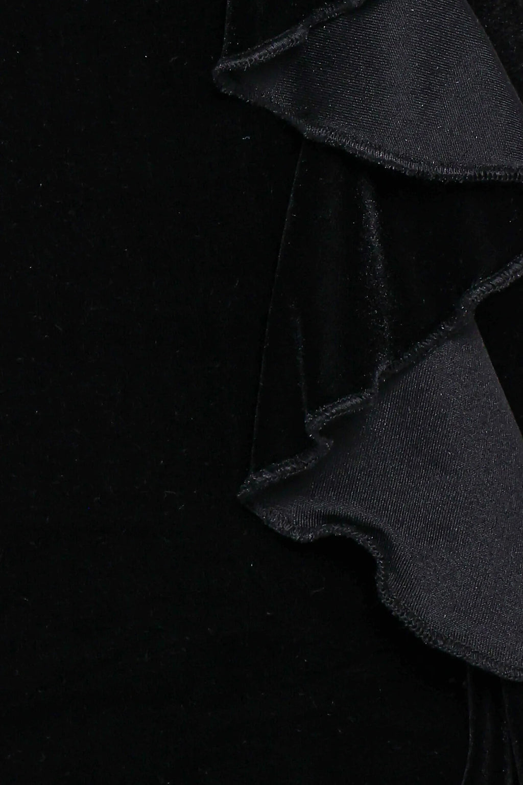 Micah Off Shoulder Velvet Maxi Dress - Black