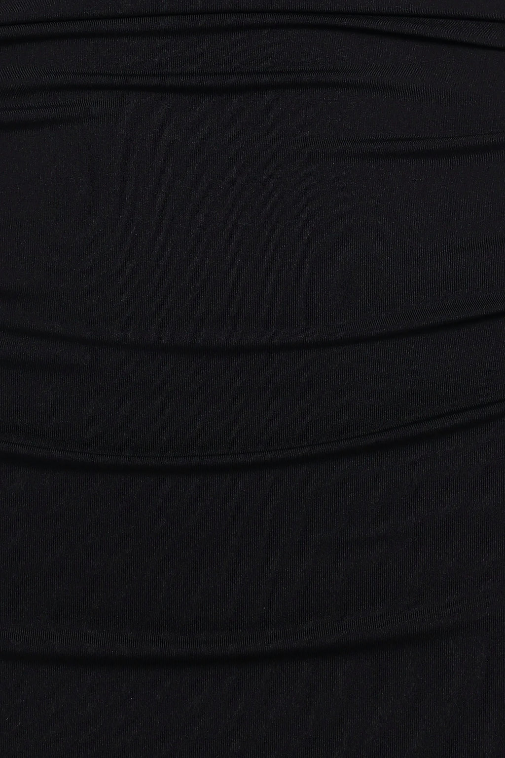 Ondine Off Shoulder Midi Dress - Black