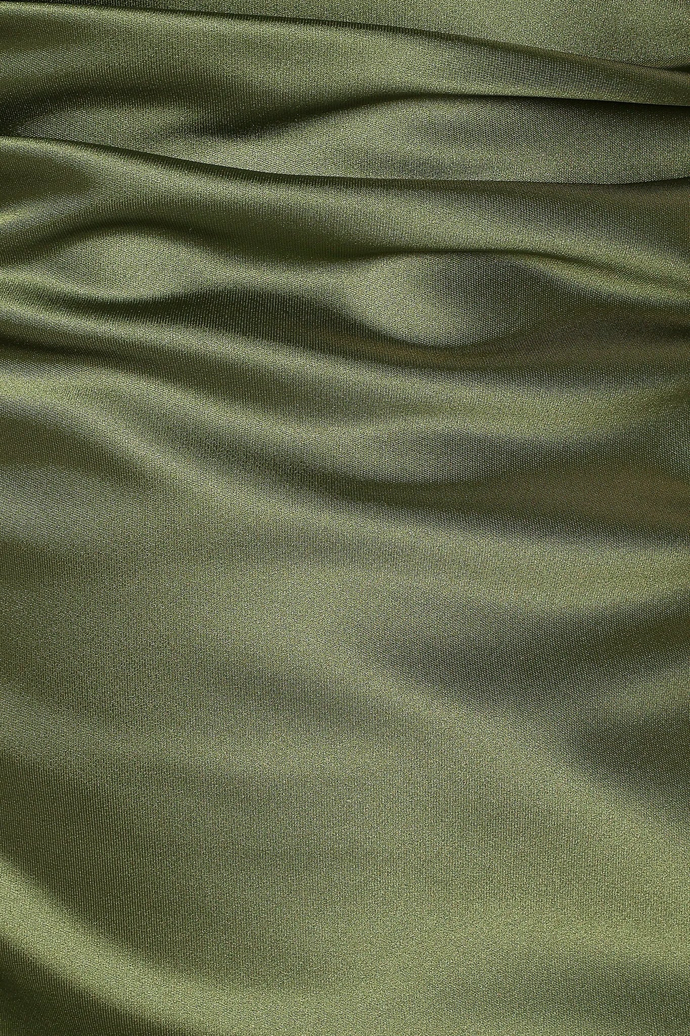 Selma Off Shoulder Maxi Dress - Olive