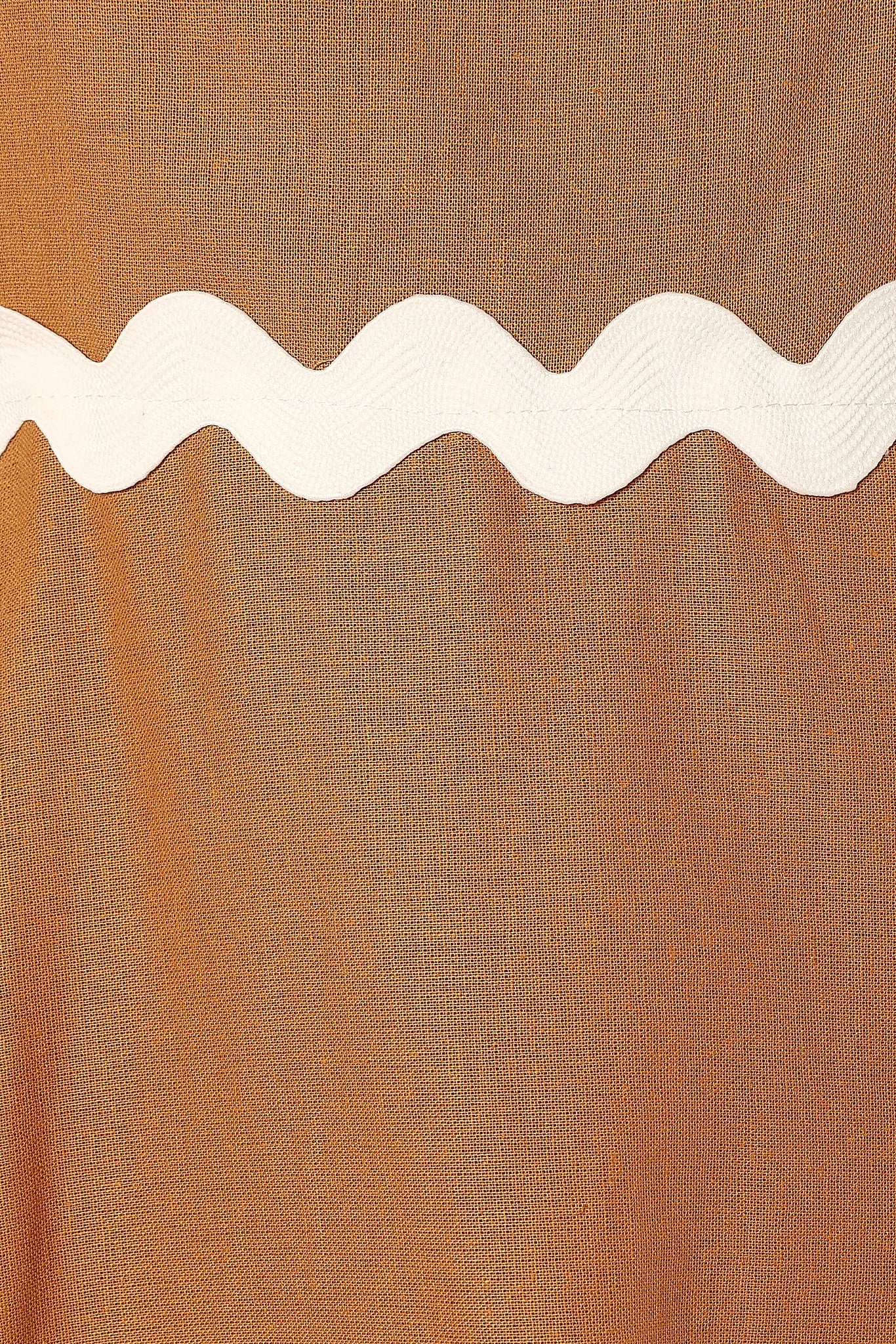 Yana Maxi Dress - Tan White